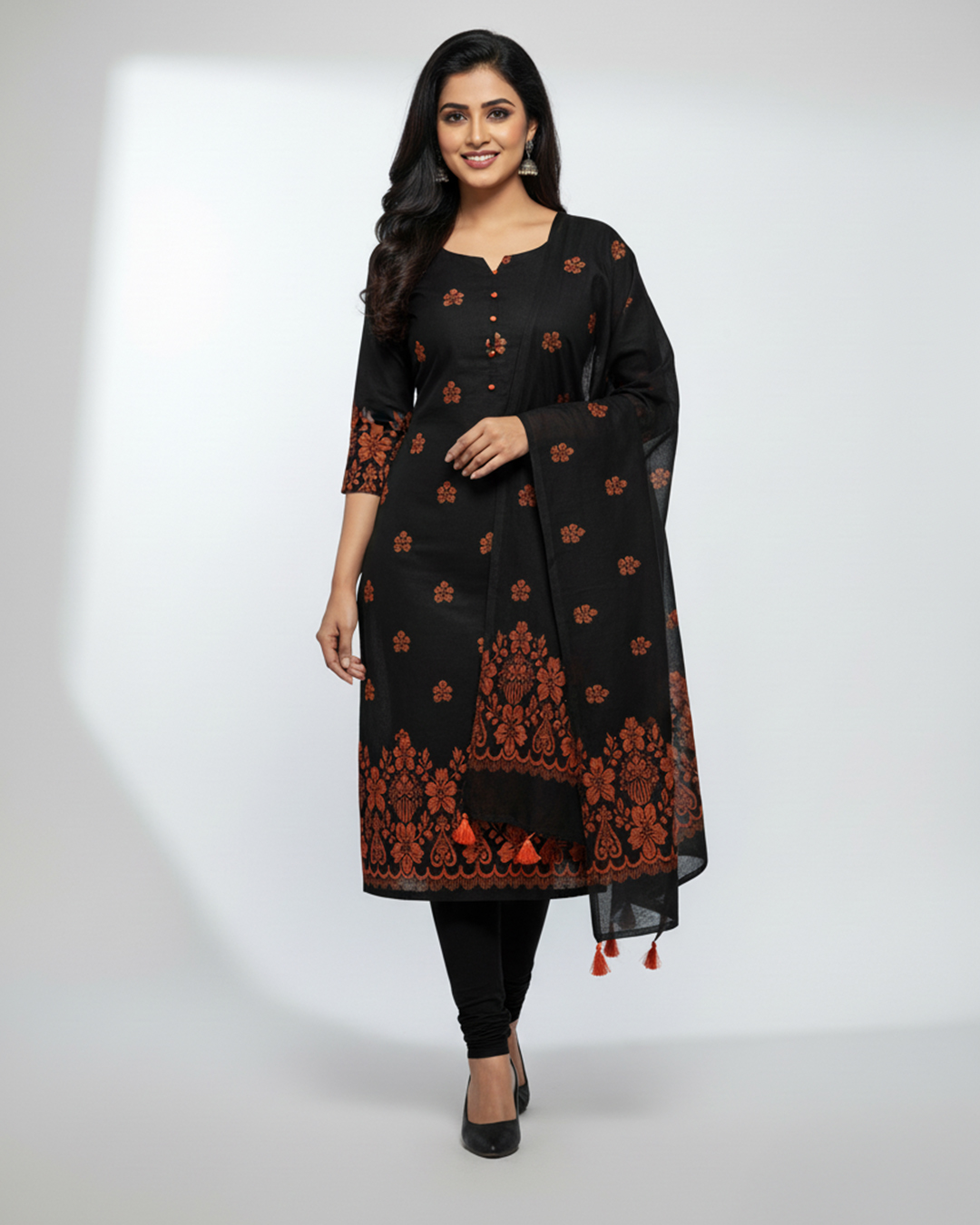 Cotton Two-Piece Suit Sets – Colour Customization